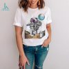 Slim Reaper Astronaut with skull the jumped with me shirt