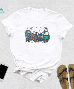 Snowman Coffee Snow Christmas shirt