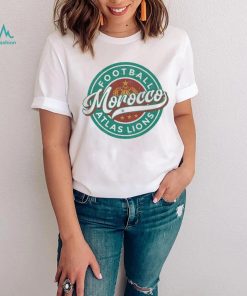 Soccer Badge Round Vintage Morocco Shirt