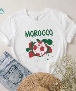 Soccer Proud Fan Graphic Morocco Shirt