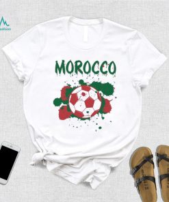 Soccer Proud Fan Graphic Morocco Shirt