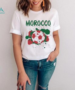 Soccer Proud Fan Graphic Morocco Shirt