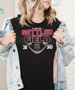 South Carolina Gamecocks Settled On The Field Victory 31 30 Shirt