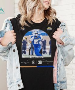 South Dakota State 39 18 Montana State football 2022 matchup final score shirt