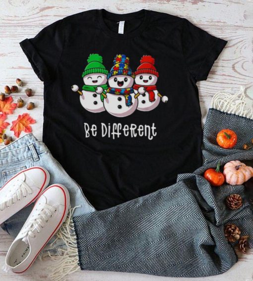 Sowmans Autism Be Different Merry Christmas shirt