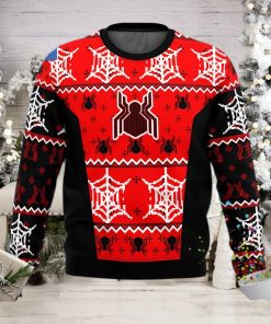 Spider Man Symbol Web Ugly Christmas Sweater