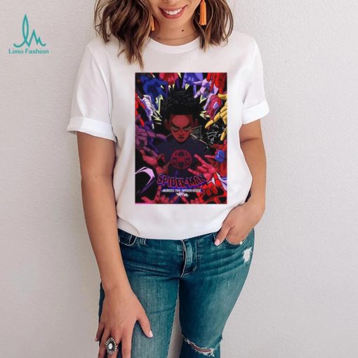 Spider man Across The Spider verse Made A John Wick Style Movie Poster shirt