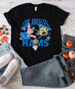 SpongeBob And Patrick X LA Rams Tee Shirt