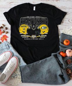 Springfield wilDcats vs st edward eagles 2022 division I football championship shirt