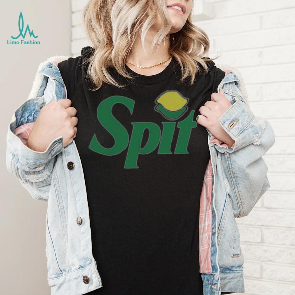 Sprite spit logo parody shirt