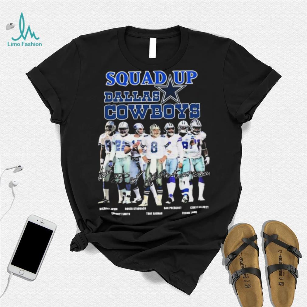 Squad Up Dallas Cowboys Signatures 2023 Shirt, hoodie, sweater, long sleeve  and tank top