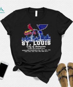 It's in my heart St Louis Blues and St. Louis Cardinals Champions 2022 shirt,  hoodie, sweater, long sleeve and tank top