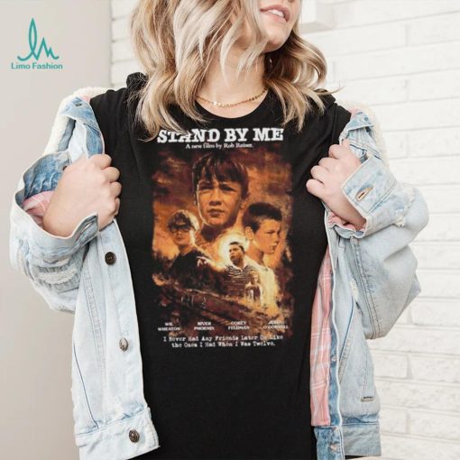 Stand By Me Distressed 80s Cult River Phoenix Shirt