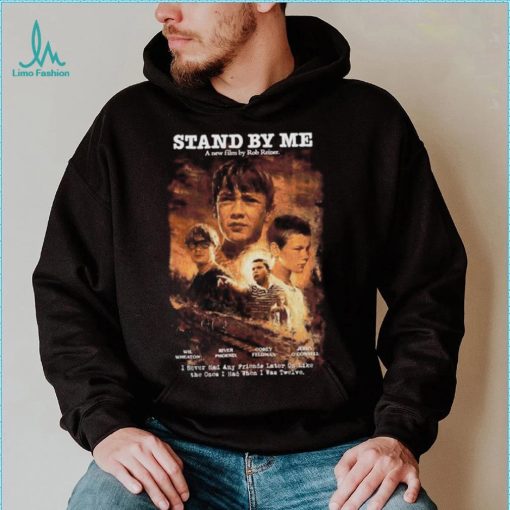 Stand By Me Distressed 80s Cult River Phoenix Shirt