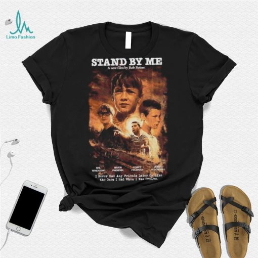 Stand By Me Distressed 80s Cult River Phoenix Shirt