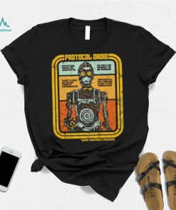 Star Wars C 3PO Protocol Droid some assembly required vintage shirt