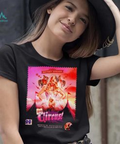 Starring Britney Spears Circus poster shirt