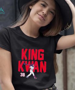 Steven Kwan 38 King Kwan Baseball Shirt