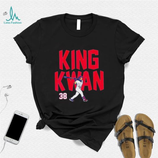 Steven Kwan 38 King Kwan Baseball Shirt