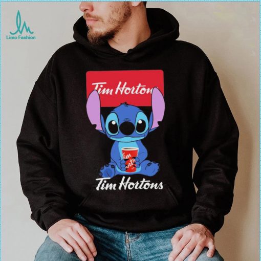 Stitch Hug Tim Hortons Shirt