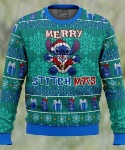 Stitch Merry Stitchmas Ugly Christmas Sweater