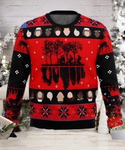 Stranger Things Red Ugly Christmas Sweater