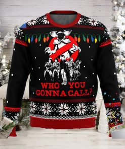 Stranger Things Who You Gonna Call Ugly Christmas Sweater