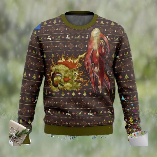 Street Fighter Ken Vs Blanka Ugly Christmas Sweater