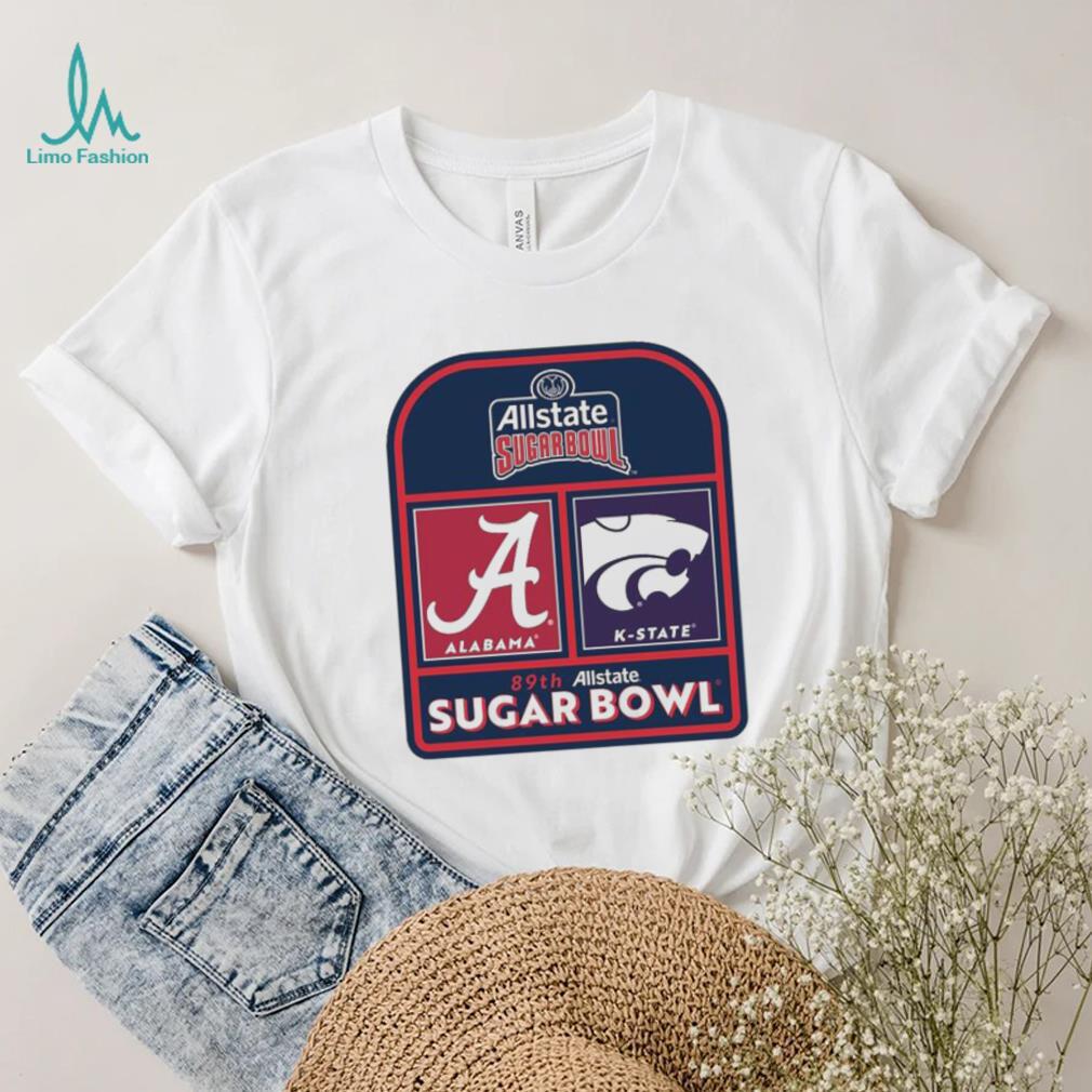 Sugar Bowl 22 23 Alabama vs K state Matchup Shirt Sugar Bowl 22 23 Alabama vs K state Matchup Shirt
