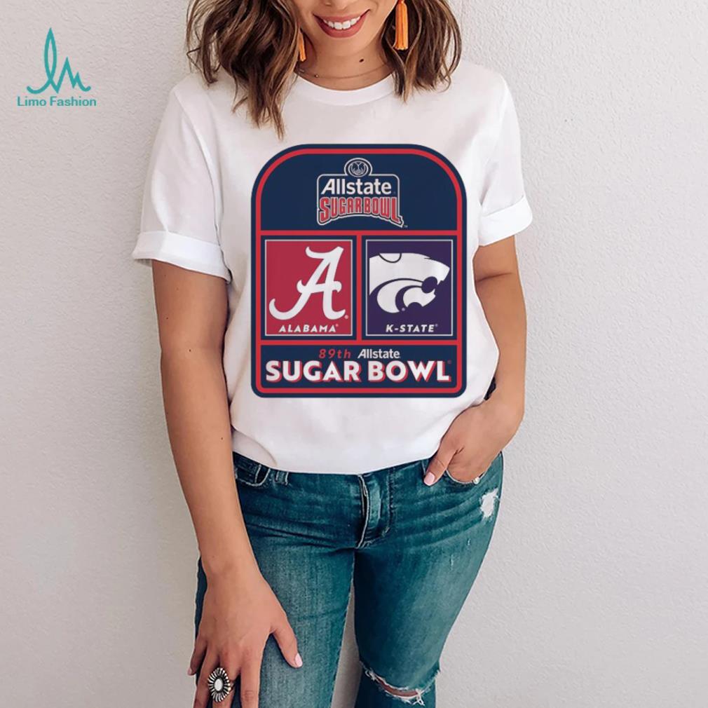 Sugar Bowl 22 23 Alabama vs K state Matchup Shirt Sugar Bowl 22 23 Alabama vs K state Matchup Shirt