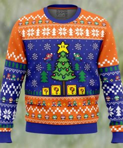 Super Bros Christmas Super Mario Bros. Ugly Christmas Sweater