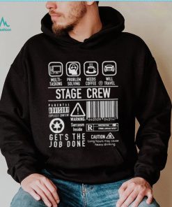 Super Funny Stage Crew Backstage Tech Week Theatre shirt