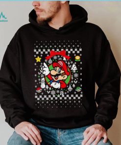 Super Mario Classic Ugly Christmas T Shirt Mario Graphic