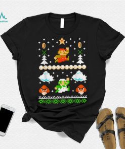 Super Mario Mario Goomba Ugly Christmas T Shirt