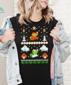 Super Mario Mario Goomba Ugly Christmas T Shirt