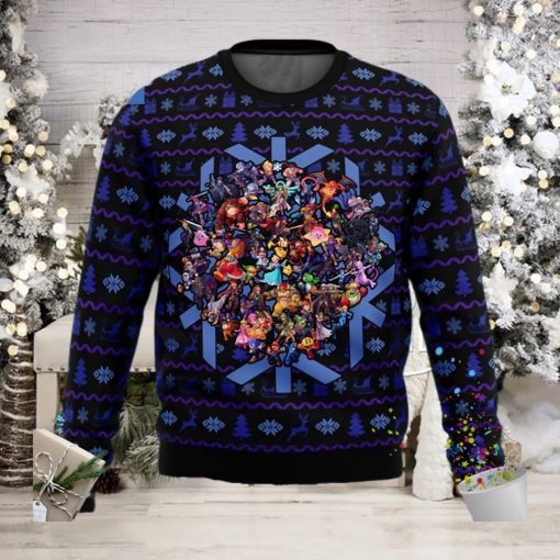 Super Smash Bros Ugly Christmas Sweater