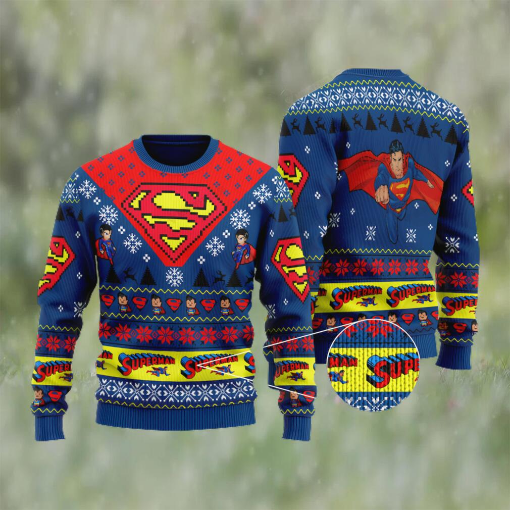 Superman ugly christmas on sale sweater