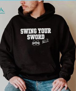 Swing your sword logo shirt