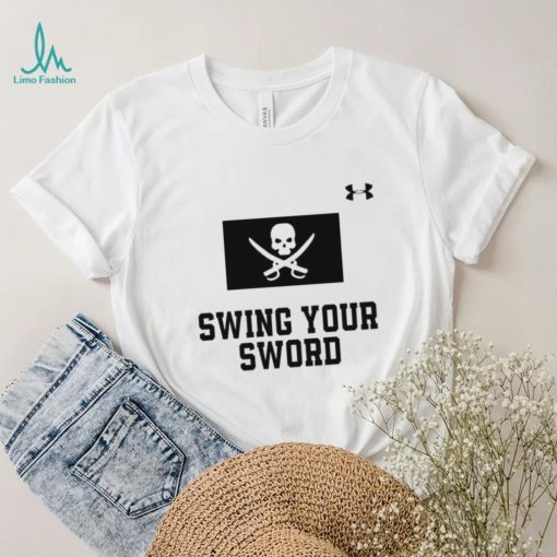 Swing your sword t shirt White