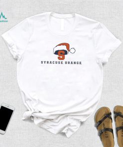 Syracuse Orange Logo With Santa Hat Christmas Shirt