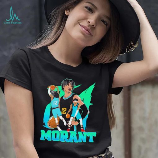 Temetrius Jamel Ja Morant Retro Fanart Shirt