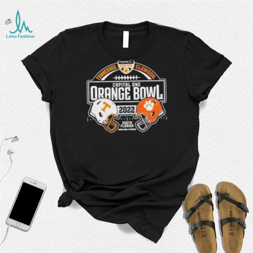 Tennessee Volunteers Vs Clemson Tigers Orange Bowl 2022 South Florida Shirt