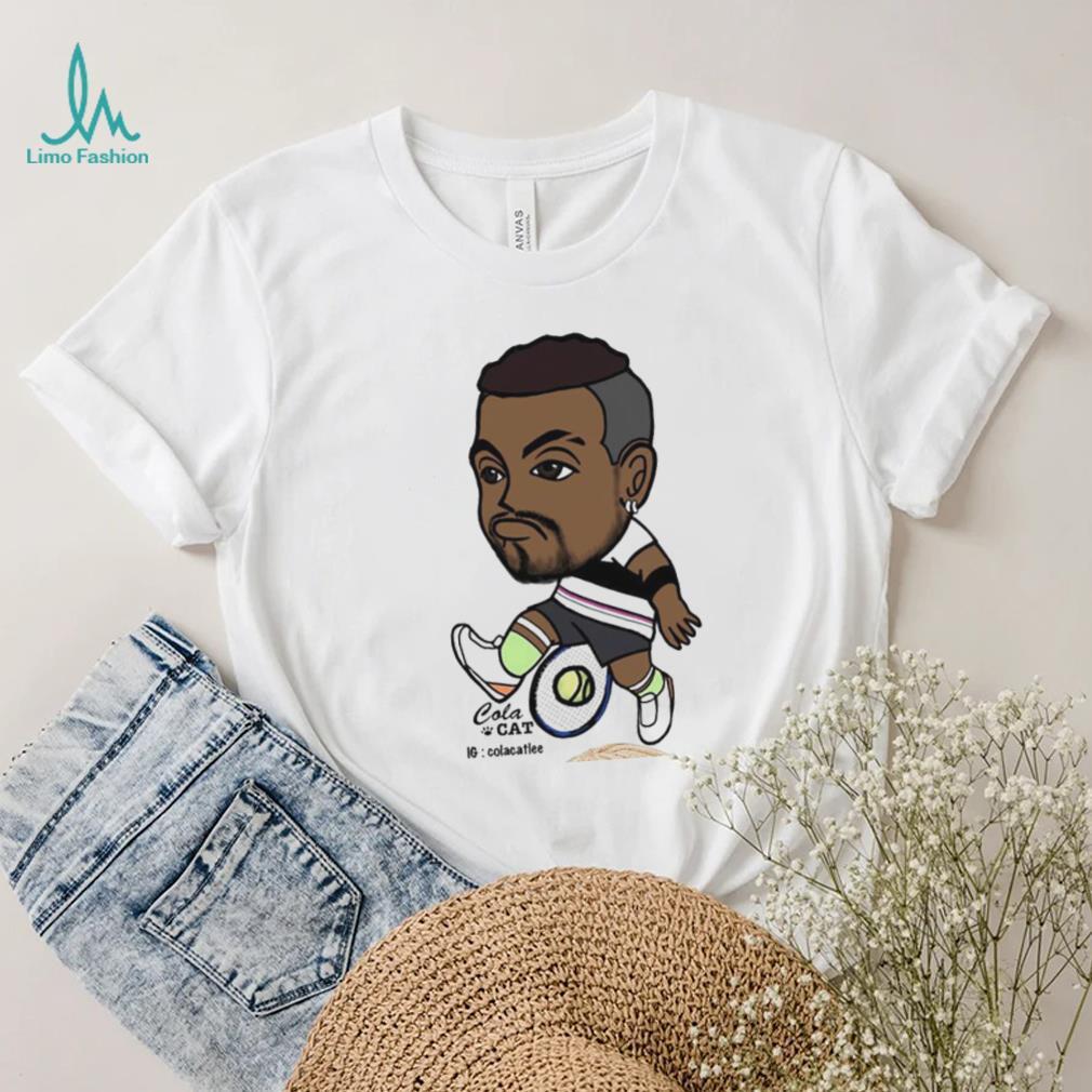 Tennis Cute Chibi Cola Cat Nick Kyrgios Shirt Tennis Cute Chibi Cola Cat Nick Kyrgios Shirt