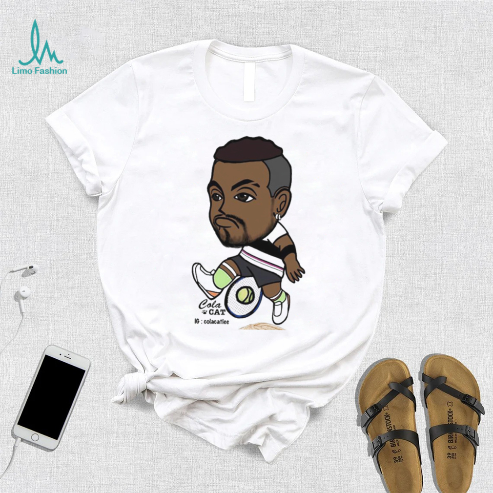 Tennis Cute Chibi Cola Cat Nick Kyrgios Shirt Tennis Cute Chibi Cola Cat Nick Kyrgios Shirt