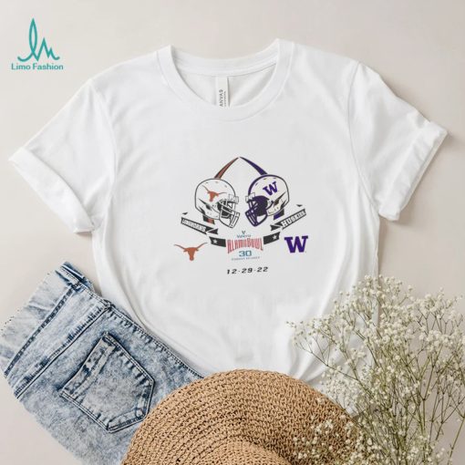 Texas Longhorns vs Washington Huskies Valero Alamo Bowl 2022 shirt