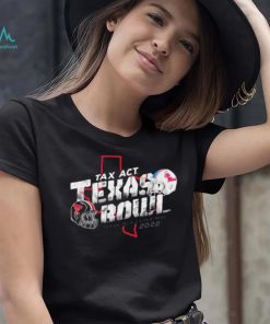 Texas Tech Vs Ole Miss 2022 TaxAct Texas Bowl State Shirt