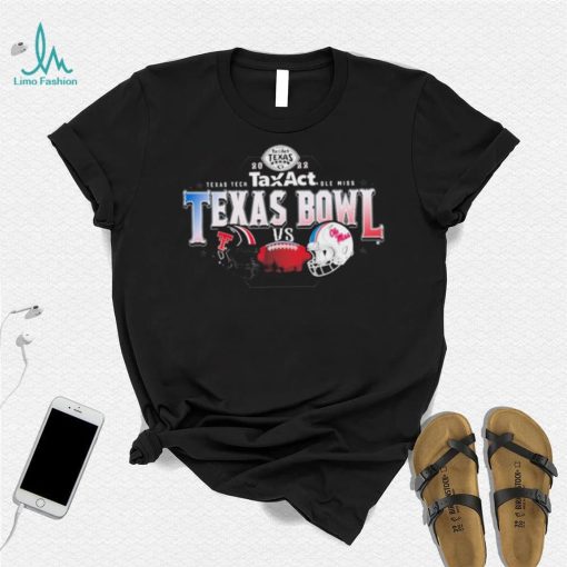 Texas Tech Vs Ole Miss TaxAct Texas Bowl 2022 Vintage Helmet Shirt