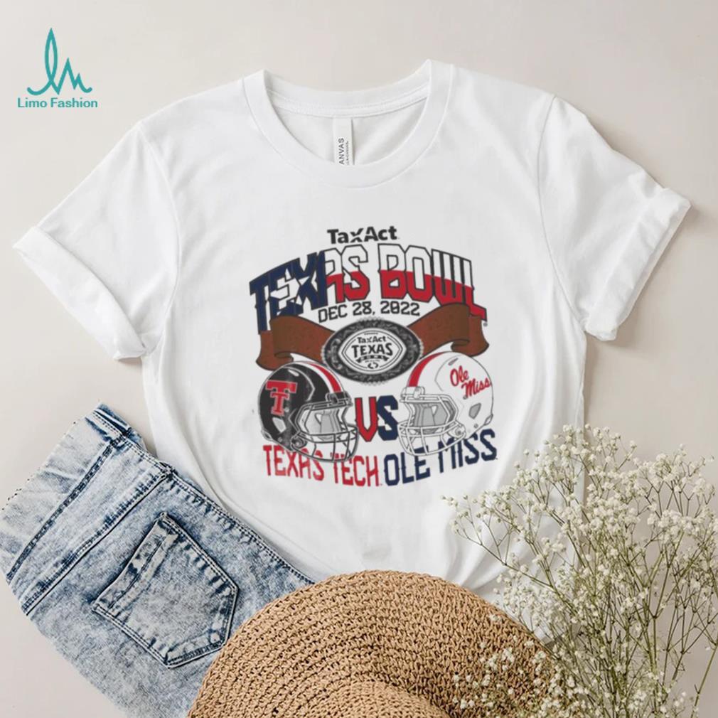 Texas Tech Vs Ole Miss TaxAct Texas Bowl Dec 28, 2022 Shirt Texas Tech Vs Ole Miss TaxAct Texas Bowl Dec 28, 2022 Shirt