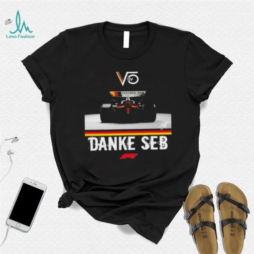 Thank You For The Memories Danke Seb F1 Sebastian Vettel Formula 1 Design Shirt