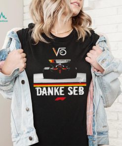 Thank You For The Memories Danke Seb F1 Sebastian Vettel Formula 1 Design Shirt